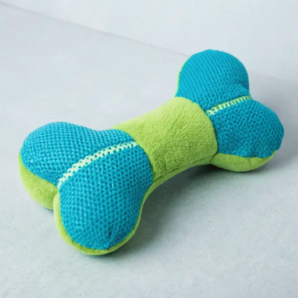 Plush Squeaky Bone